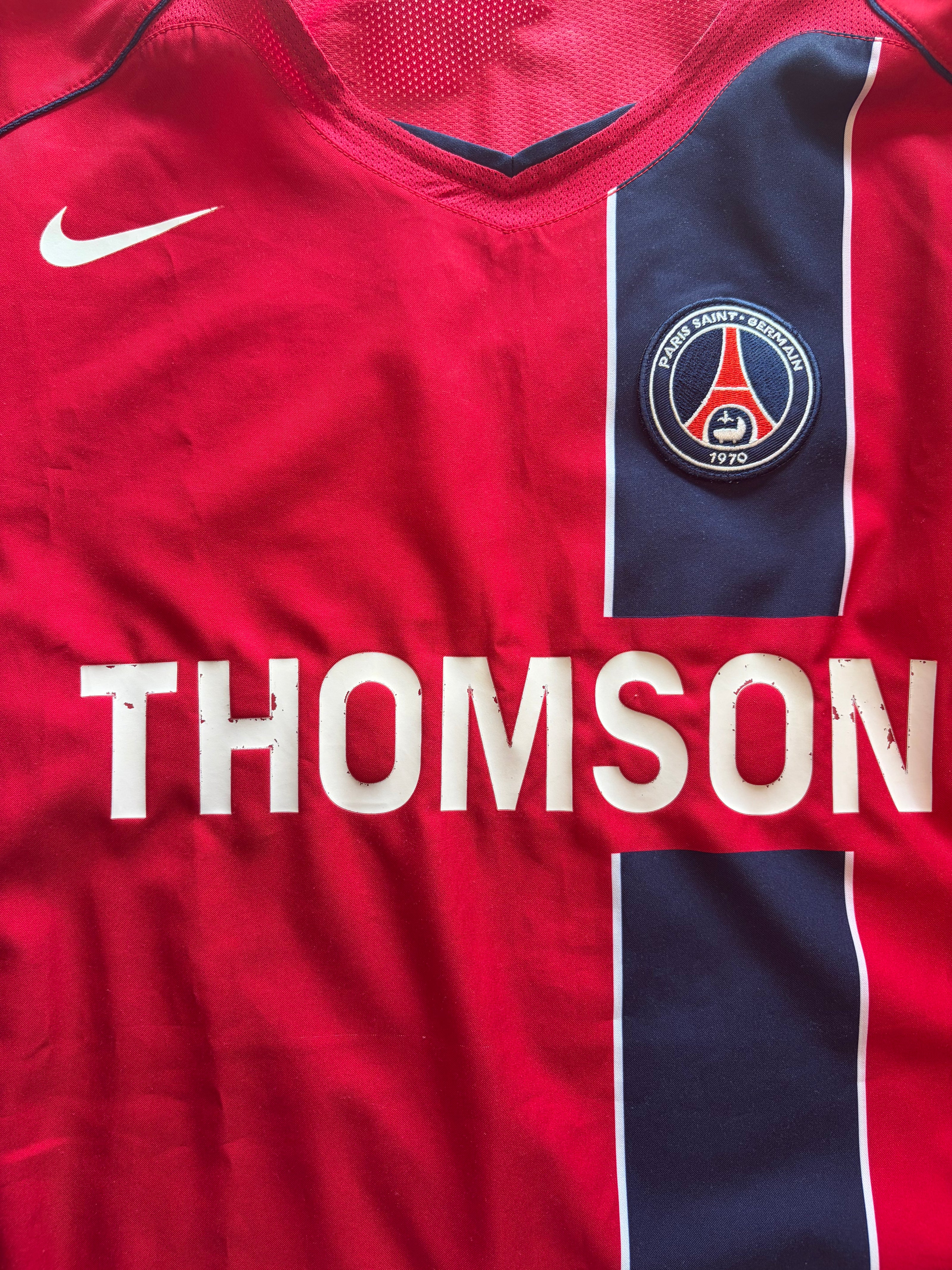 PSG 2004/05 — Maillot Extérieur | Pauleta #9