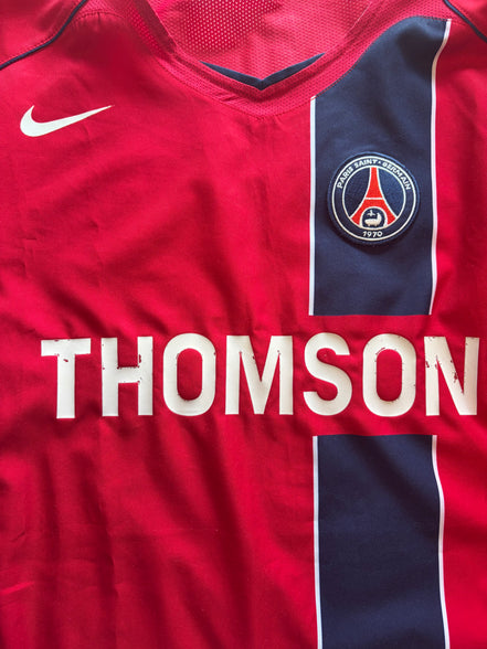 PSG 2004/05 — Maillot Extérieur | Pauleta #9