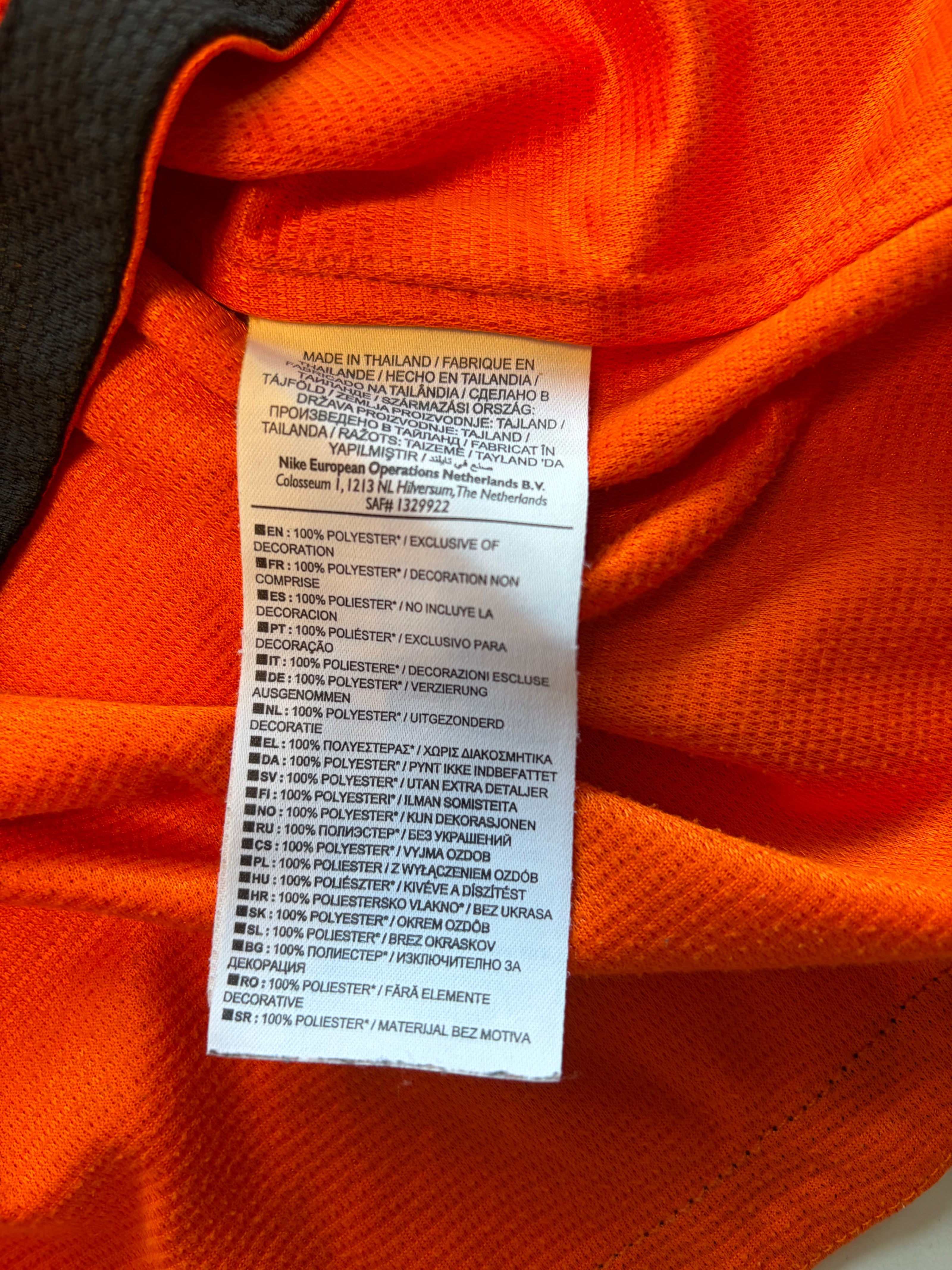 Pays-Bas 2012 — Maillot Domicile | Van Persie #16