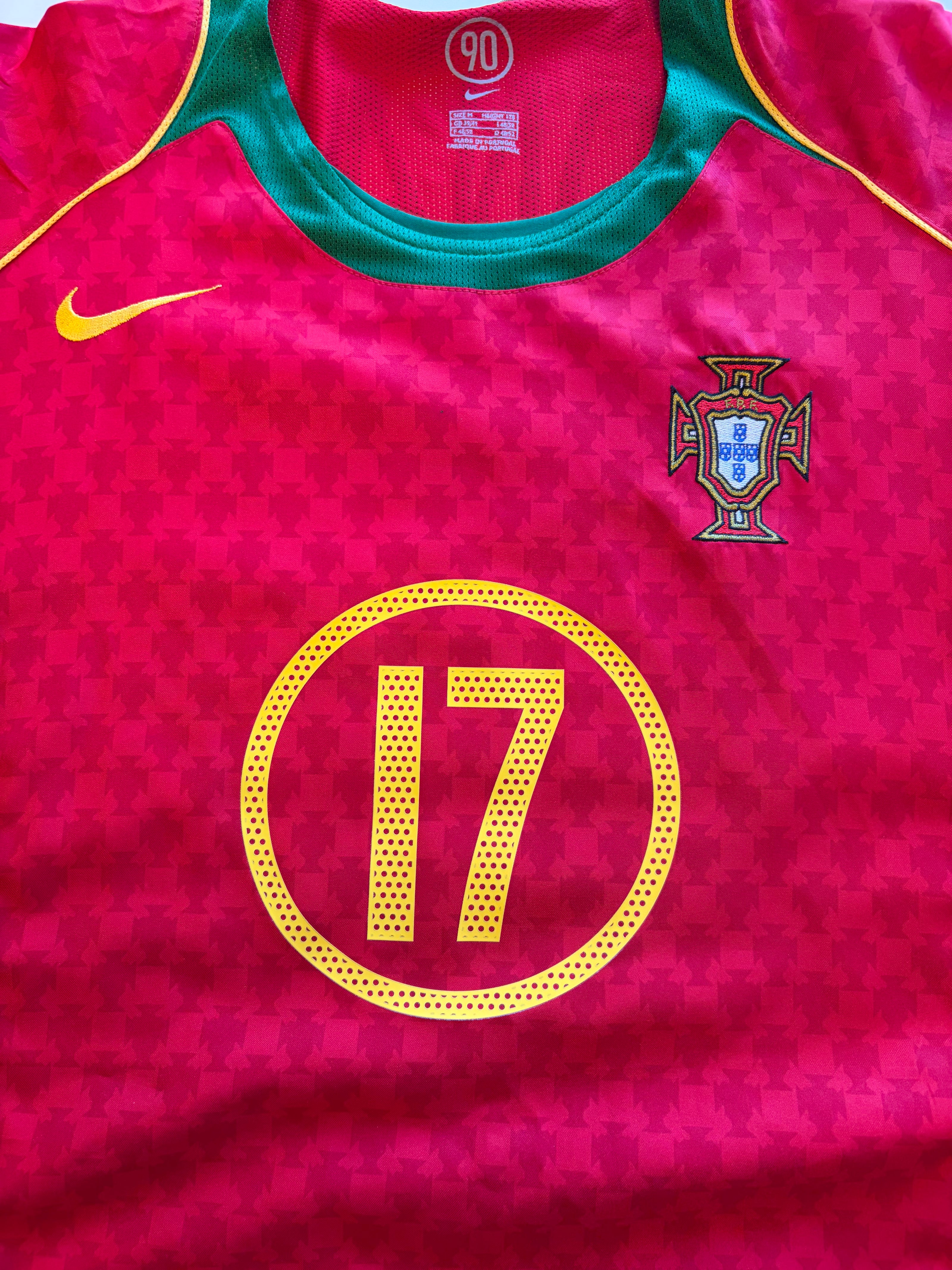 Portugal 2004 — Maillot Domicile | C.Ronaldo #17