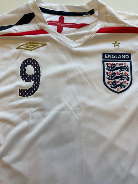 Angleterre 2008 — Maillot Domicile | Rooney #9