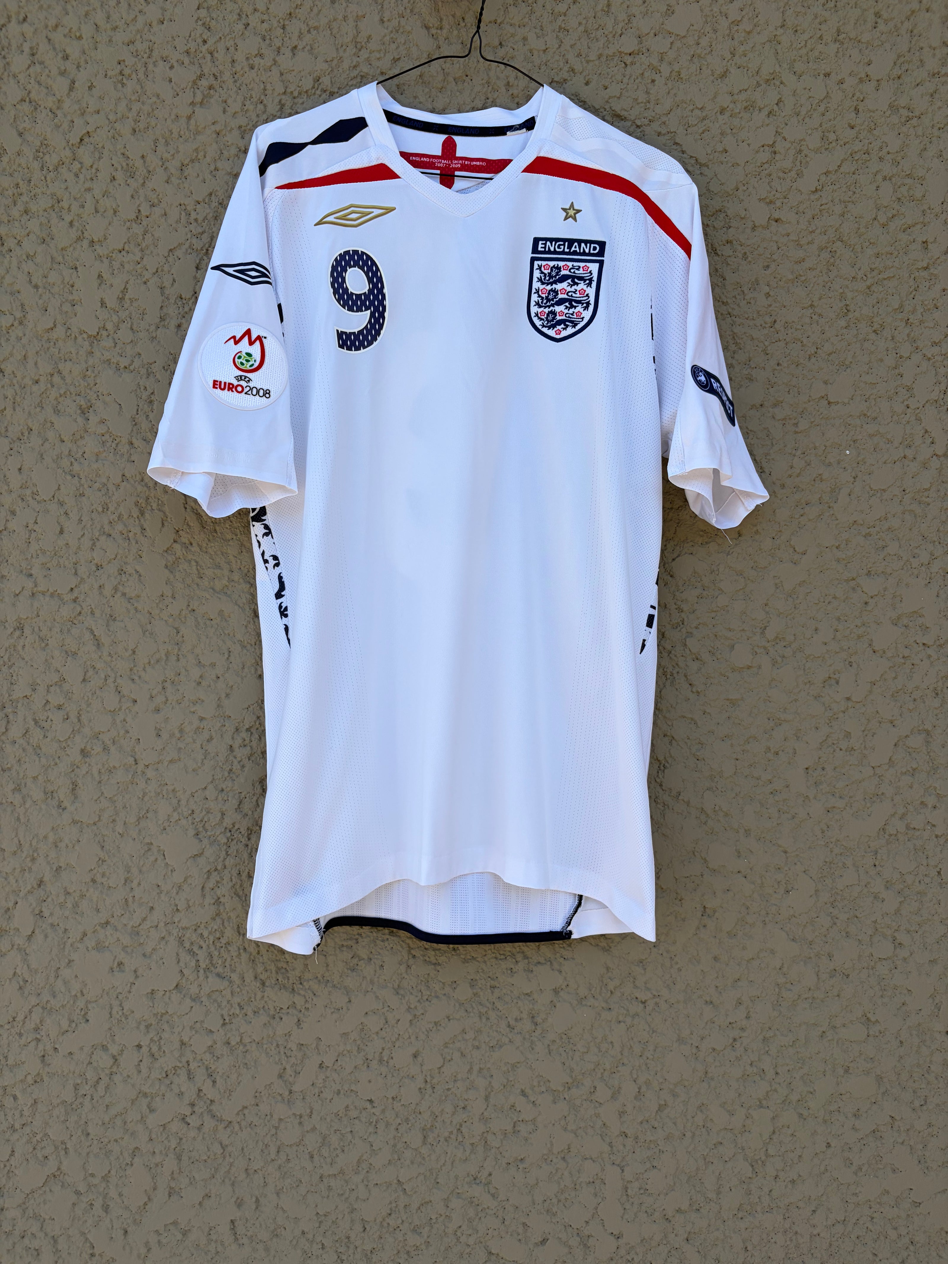 Angleterre 2008 — Maillot Domicile | Rooney #9