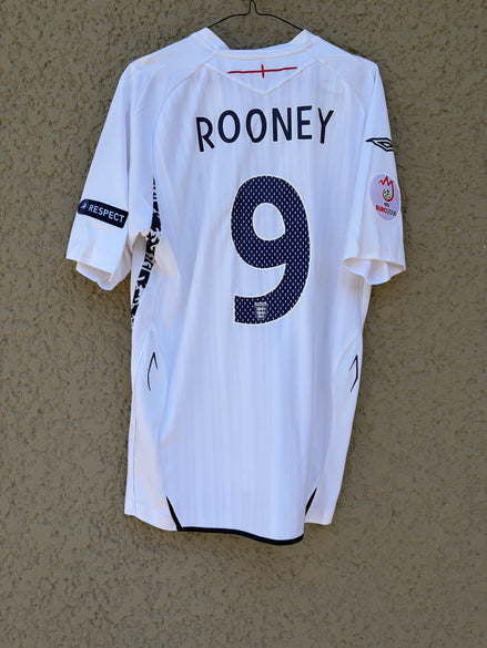 Angleterre 2008 — Maillot Domicile | Rooney #9